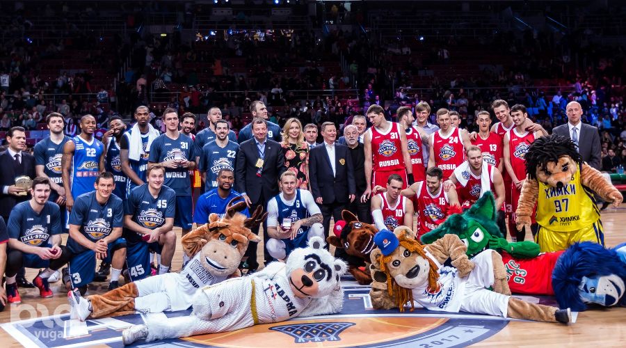 «Матч звезд» Единой Лиги ВТБ прошел в Сочи © Евгений Резник, Юга.ру