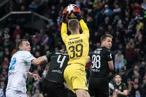 Матч «Краснодар» — «Зенит», Краснодар, 20 апреля 2019 года &copy;&nbsp;Фото Елены Синеок, Юга.ру