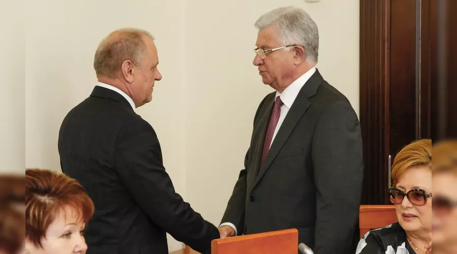 Андрей Измеров и Владимир Евланов &copy;&nbsp;Ярослав Потапов, официальный сайт администрации г. Краснодара
