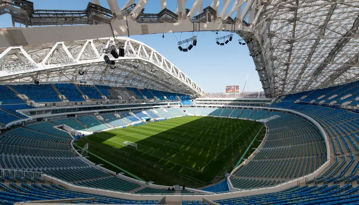 Стадион «Фишт» &copy;&nbsp;Фото Никиты Быкова, Юга.ру