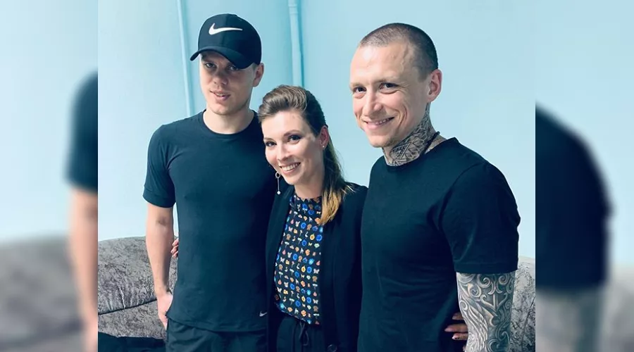 Александр Кокорин, Ольга Скабеева и Павел Мамаев &copy;&nbsp;Фото со страницы instagram.com/olgaskabeeva