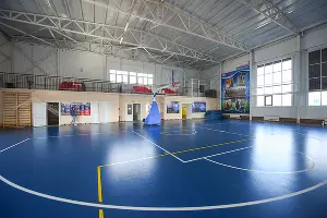 Спорткомплекс &laquo;Юниор&raquo; в школе № 1 в Тбилисской &copy;&nbsp;Фото Елены Синеок, Юга.ру