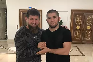 Рамзан Кадыров и Хабиб Нурмагомедов &copy;&nbsp;Фото со страницы instagram.com/khabib_nurmagomedov