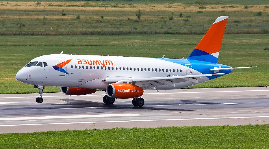 Авиакомпания «Азимут» &copy;&nbsp;Фото с сайта azimuth.aero