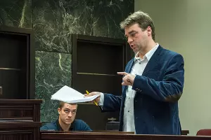 Александр Попков на суде по делу Антона Сачкова &copy;&nbsp;Фото Антонины Женжериной