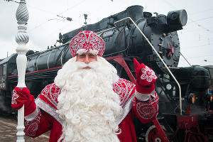 Дед Мороз из Великого Устюга посетил Ингушетию © Елена Синеок, ЮГА.ру