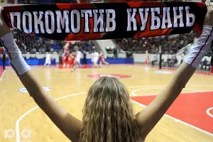 "Локомотив-Кубань" разгромил немецкий "Фрапорт Скайлайнерс" &copy;&nbsp;Елена Синеок. ЮГА.ру