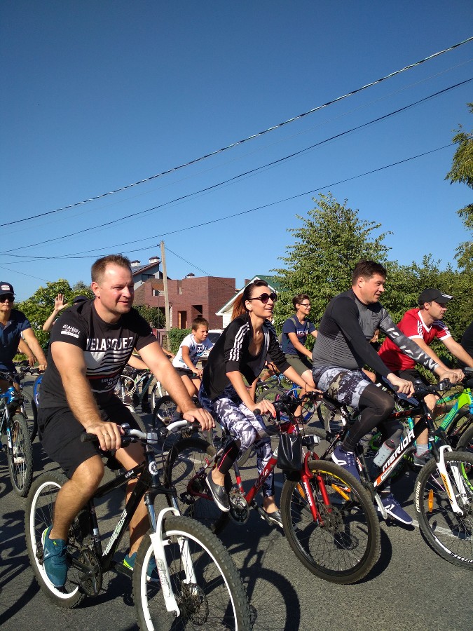 В Тимашевском районе устроили велопробег в День физкультурника