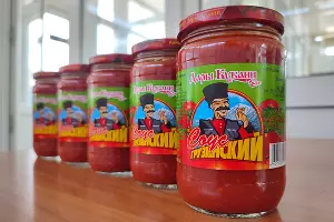 «Соус Грузинский» комбината «Дары Кубани» &copy;&nbsp;Фото Дарьи Лузгиной