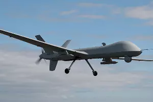 Беспилотник &copy;&nbsp;Фото сгенерировано с помощью нейросети Sora