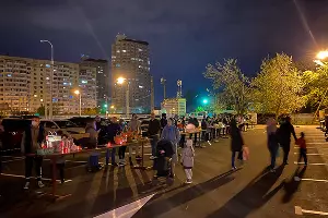 Пасхальная служба-2020 в Храме Рождества Христова в Краснодаре &copy;&nbsp;Фото Валерии Дульской, Юга.ру