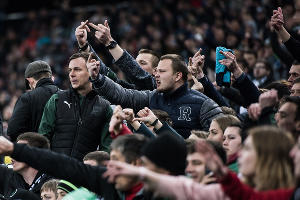 Матч «Краснодар» — «Зенит», Краснодар, 20 апреля 2019 года &copy;&nbsp;Фото Елены Синеок, Юга.ру