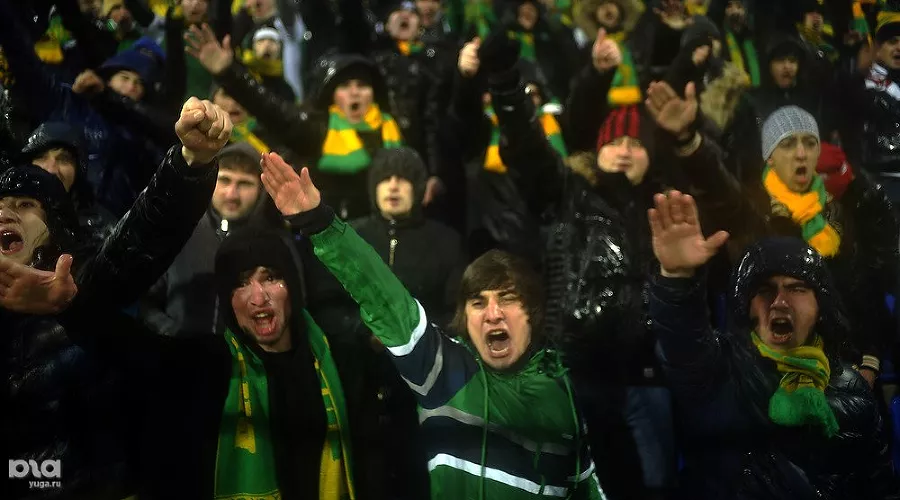 В Махачкале прошел матч "Анжи" - "Спартак" &copy;&nbsp;Михаил Мордасов. ЮГА.ру