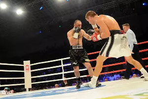 Бой Дмитрия Пирога и Геннадия Мартиросяна за звание чемпиона мира по версии WBO &copy;&nbsp;Елена Синеок. ЮГА.ру