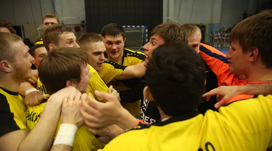 Матч полуфинала чемпионата России ГК СКИФ — «Университет-Нева» &copy;&nbsp;Фото с официального сайта ГК СКИФ, skif-kuban.ru