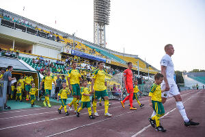 ФК "Кубань" сыграл вничью с "Тосно" в Краснодаре &copy;&nbsp;Елена Синеок, ЮГА.ру
