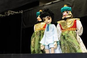 Репетиция сказки «Золотая антилопа» в Новом театре кукол © Фото Алексея Петрова