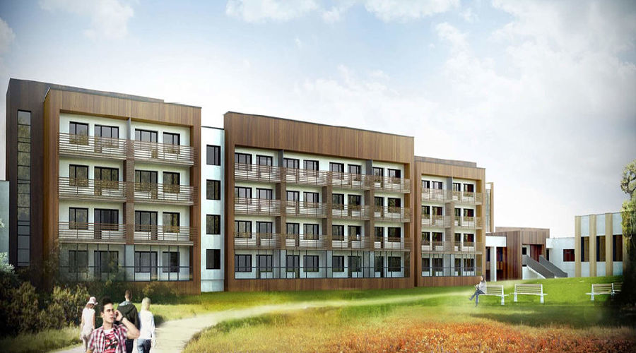 База размещения команды — участницы ЧМ-2018 в Ватутинках © Фото с сайта dfb.de