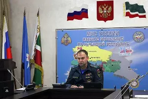 Руслан Яхьяев &copy;&nbsp;Фото пресс-службы ГУ МЧС России по Чеченской Республике