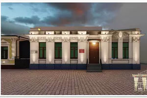 Дом Фришкулиди (эскиз реконструкции) &copy;&nbsp;Фото пресс-службы мэрии Краснодара