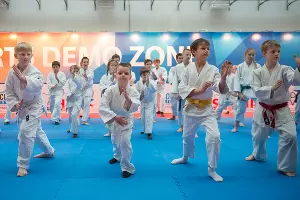 Презентация Федерации айкидо Краснодарского края на "СпортАккорде" &copy;&nbsp;Нина Зотина, ЮГА.ру