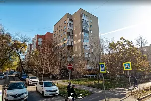 Дом на Лермонтовской улице, 94/96 в Ростове-на-Дону &copy;&nbsp;Скриншот yandex.ru/maps, панорама 2021 года