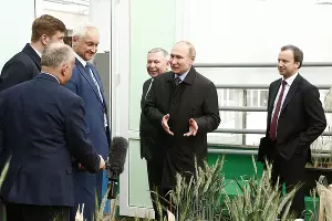 Владимир Путин на Всероссийском форуме сельхозпроизводителей &copy;&nbsp;Фото Юга.ру
