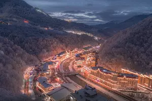 Горный курорт «Роза Хутор» &copy;&nbsp;Фото Богдана Синайского, sinaysky.com