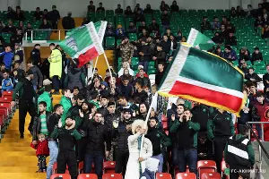 Болельщики ФК «Ахмат» &copy;&nbsp;Фото с официального сайта ФК &laquo;Ахмат&raquo;, fc-akhmat.ru