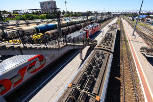 Вокзал Краснодар-1 © Фото Елены Синеок, Юга.ру