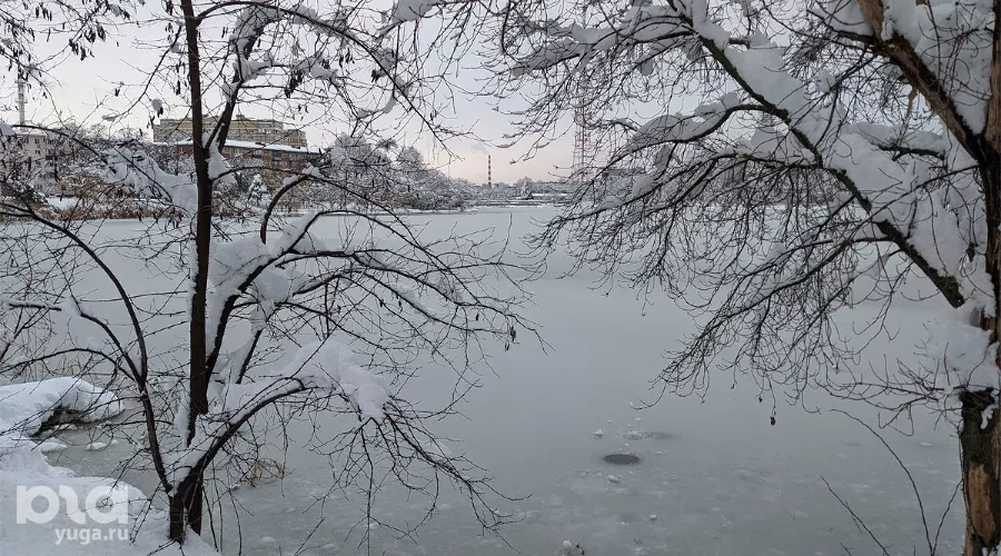 Зима в Краснодаре &copy;&nbsp;Фото Александры Прохоренковой-Аксеновой, Юга.ру