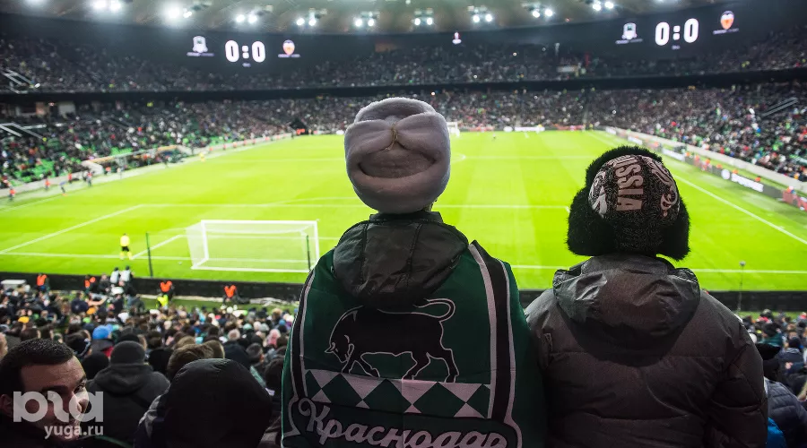 Матч «Краснодар» — «Валенсия», Краснодар, 14 марта 2019 года &copy;&nbsp;Фото Елены Синеок, Юга.ру