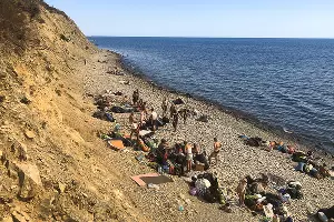 Пожар в заповеднике «Утриш» &copy;&nbsp;Фото Виталия Кавтарадзе