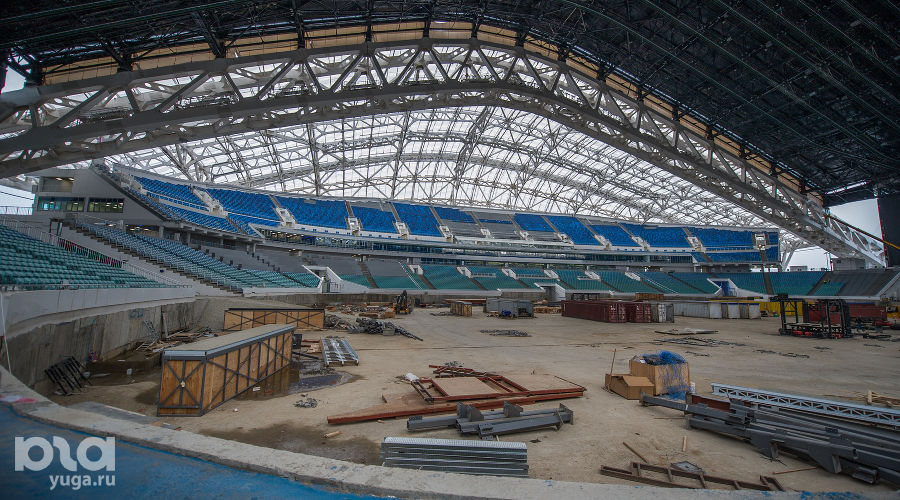 Комиссия ФИФА посетила стадион "Фишт" в Сочи  © Нина Зотина, ЮГА.ру