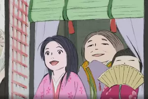 Кадр из анимационного фильма &laquo;Сказание о принцессе Кагуя&raquo; &copy;&nbsp;Скриншот с сайта kion.ru