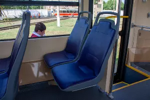 В Краснодаре вышли на маршрут новые трамваи &copy;&nbsp;Фото Дмитрия Пославского, Юга.ру