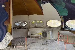 Дом Futuro в Краснодаре, декабрь 2025 года &copy;&nbsp;Фото Марины Солошко, Юга.ру