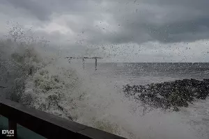 Шторм в Сочи &copy;&nbsp;Фото Нины Зотиной, Юга.ру