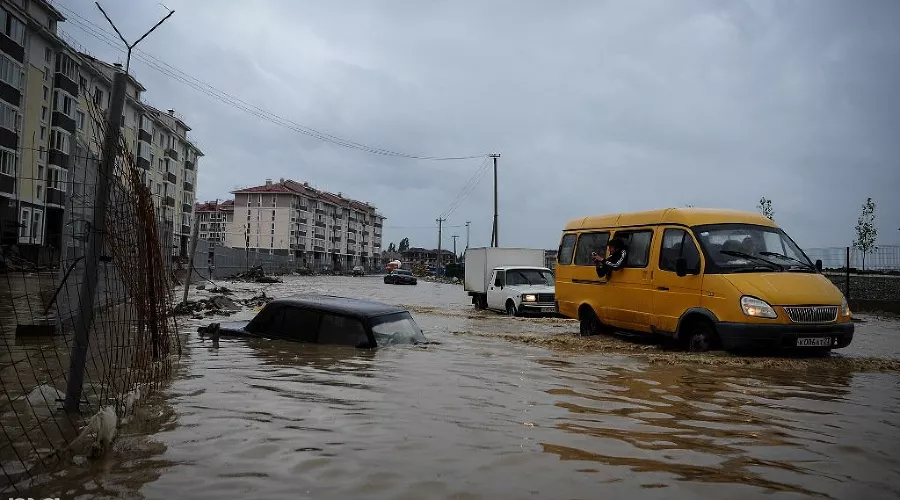 Затопленный Сочи &copy;&nbsp;Нина Зотина, ЮГА.ру