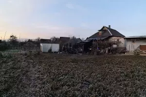 Место пожара в Абинском районе &copy;&nbsp;Фото пресс-службы СУ СК РФ по Краснодарскому краю