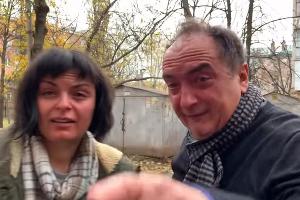 Фатима и Марат Динаевы © Скрин с видео на канале «Отряды Путина Soc Sprav», youtube.com/channel/UCk0Ktc21_lgVNiZRY9Py1Fg