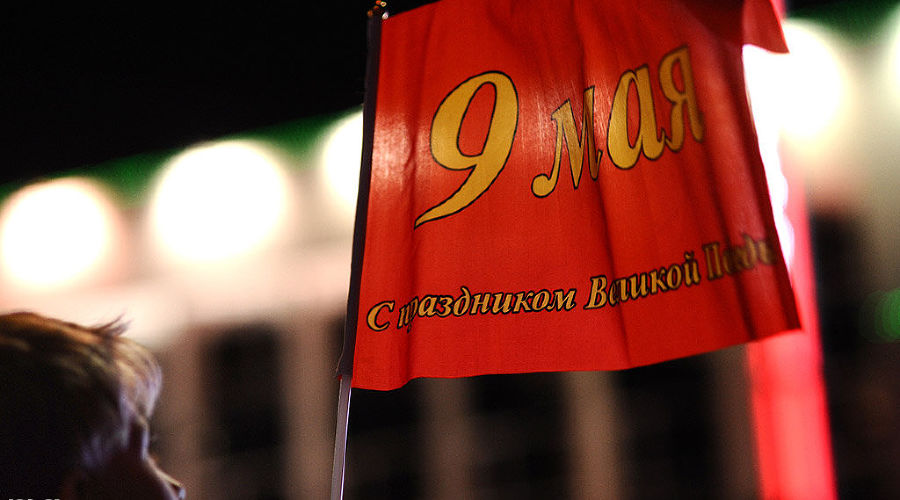 Салют в честь Великой Победы в Краснодаре © Алёна Живцова, ЮГА.ру