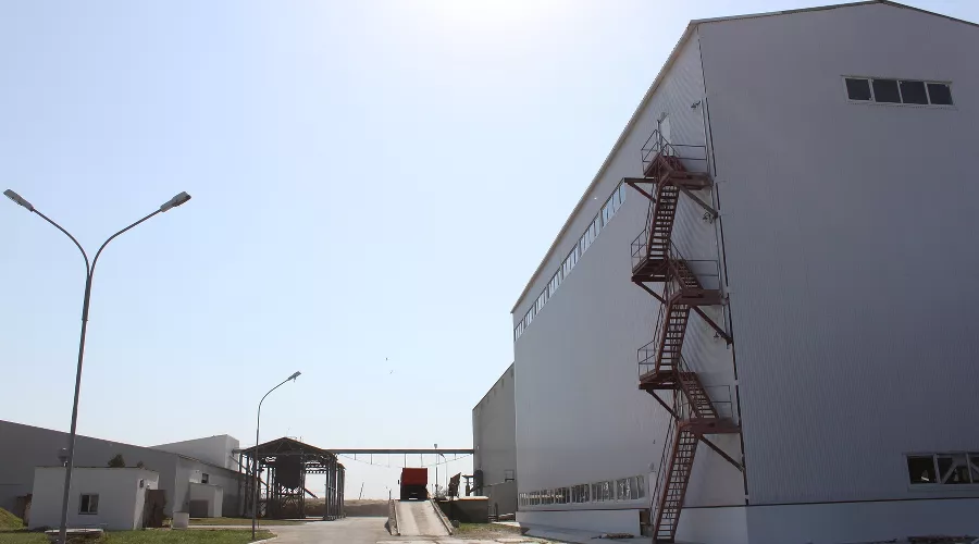 Ладожский кукурузокалибровочный завод &copy;&nbsp;Фото пресс-службы агрохолдинга &laquo;Кубань&raquo;