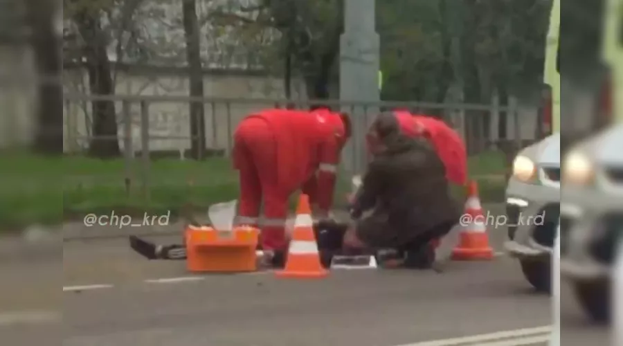  &copy;&nbsp;Скриншот видео из телеграм-канала &laquo;ЧП Краснодар&raquo;, t.me/chp_krd