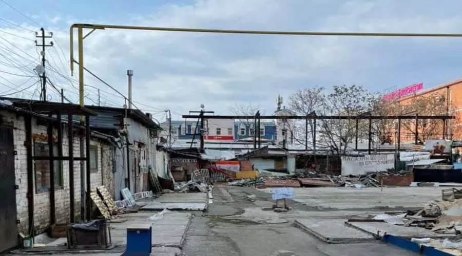 Так «скобяные ряды» выглядят сейчас &copy;&nbsp;Телеграм-канал @PervyshovEA