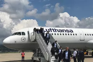 Сборная Германии прибыла в Сочи на матч Кубка конфедераций &copy;&nbsp;Фото пресс-службы Кубка конфедераций FIFA