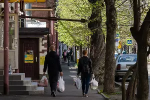 Краснодар на карантине &copy;&nbsp;Фото Евгения Мельченко, Юга.ру
