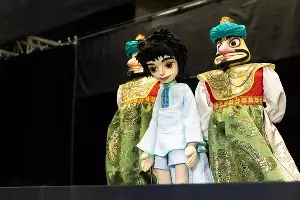 Репетиция сказки «Золотая антилопа» в Новом театре кукол &copy;&nbsp;Фото Алексея Петрова