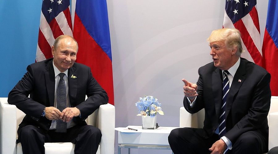 Владимир Путин и Дональд Трамп © Фото пресс-службы Кремля
