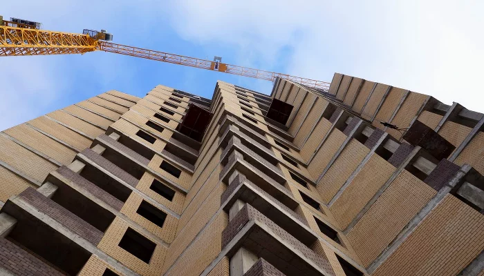 ЖК «Пируэт» на этапе строительства &copy;&nbsp;Фото из группы &laquo;СпецСтройКубань (ССК) - ЖК Каскад, ЖК Притяжение&raquo; &laquo;Вконтакте&raquo; https://m.vk.com/sskuban